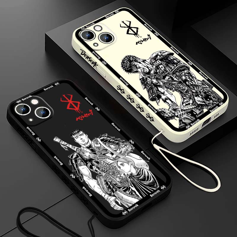 Phone Cases Iphone 13 - Japan Anime Berserk Guts Telefoonhoesje voor