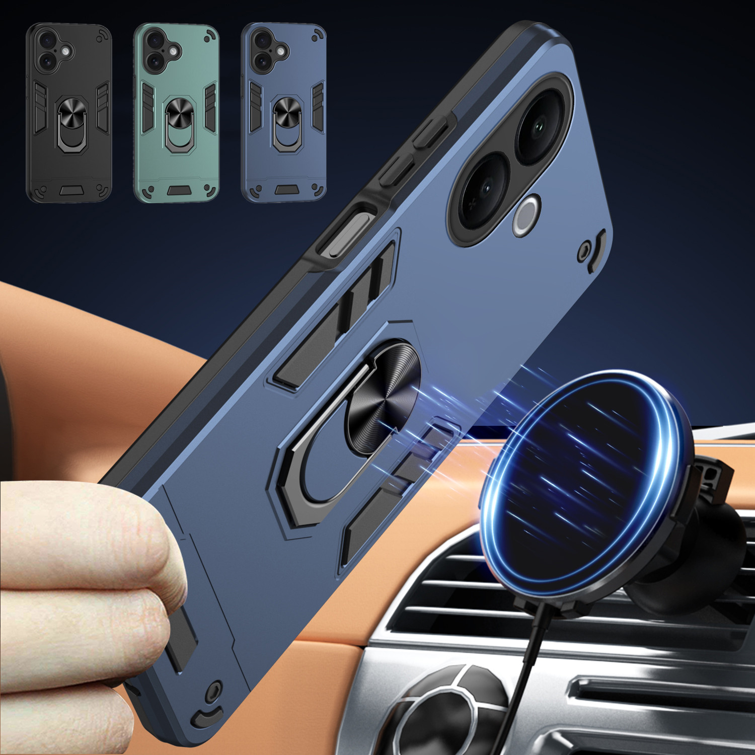 Military Grade Case - Militaire Kwaliteit Case voor Vivo V60