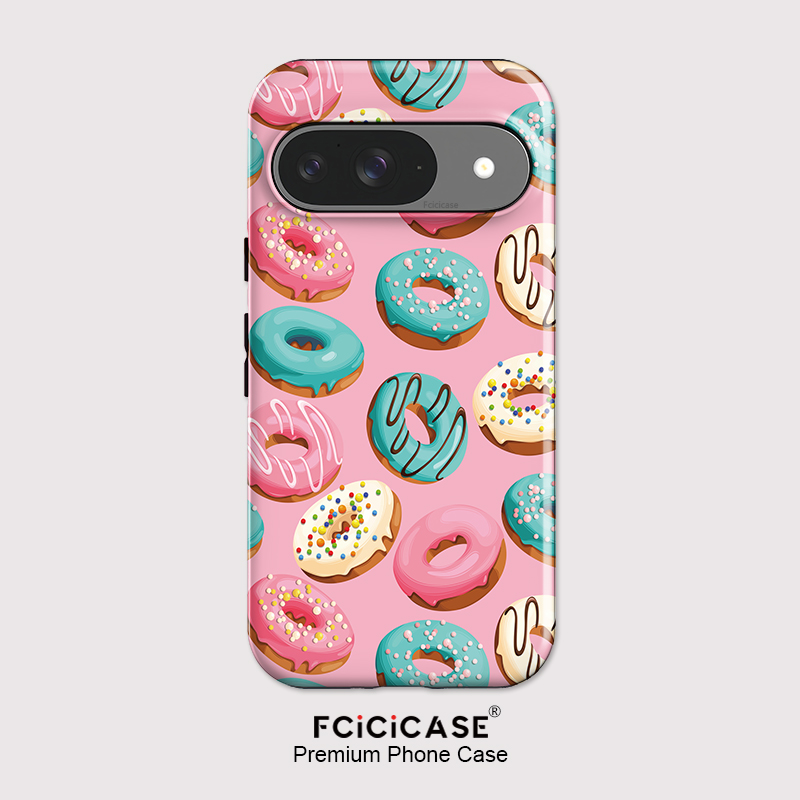 Phone Cases Google Pixel 10 - Fcicicase 2-in-1 Dual Layer Telefoonhoesje voor