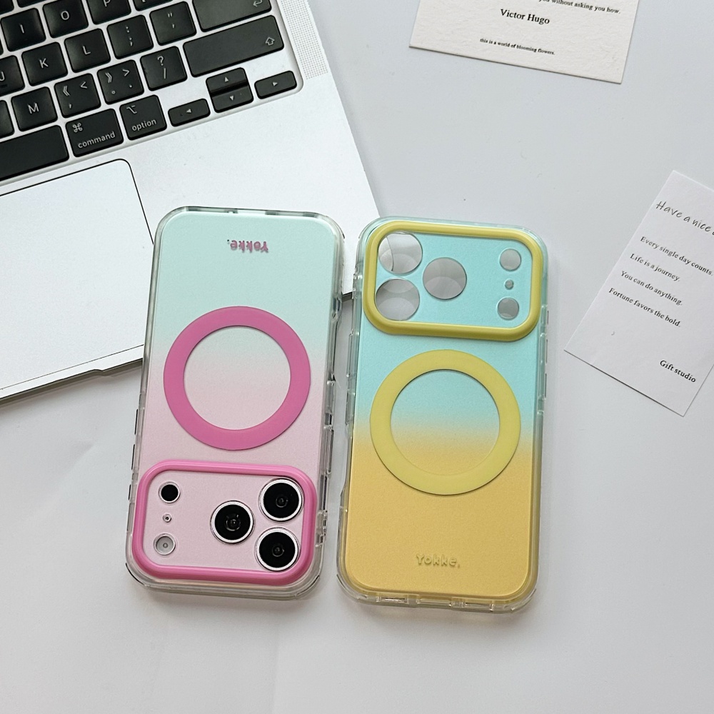 Phone Cases With Camera Cover - Mode Candy Kleur Dazzle voor Magsafe