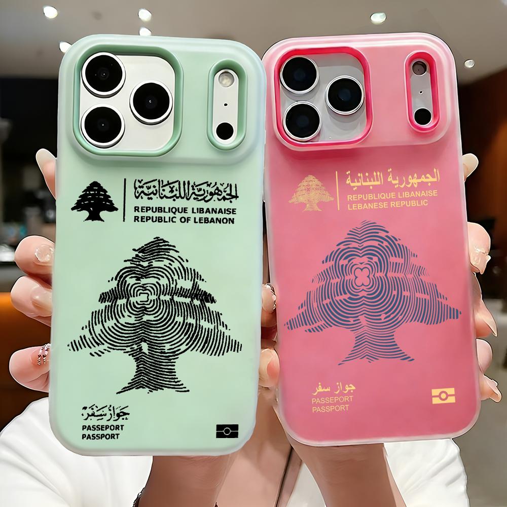 Phone Cases Lebanon - Libanon MODE Passport Telefoonhoesje voor iPhone
