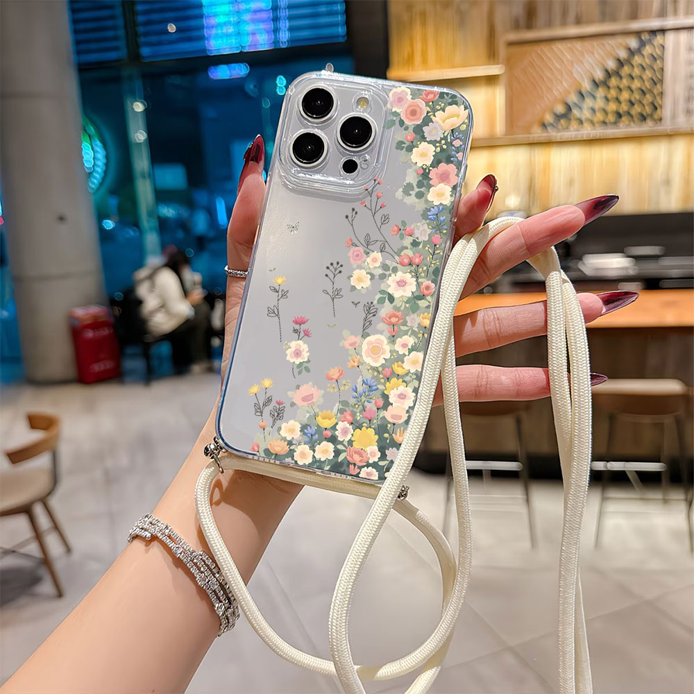 Phone Cases With Straps - Crossbody lanyard telefoonhoesje voor iPhone 17