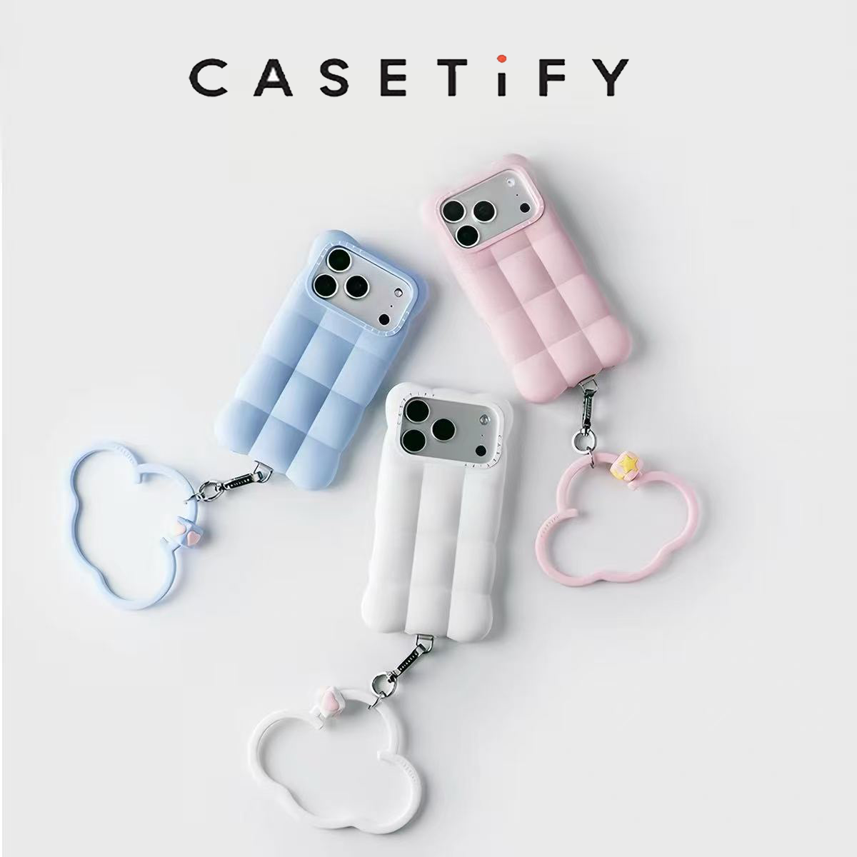Phone Cases Rubber - CASETiFY Cloud Series siliconen telefoonhoesje voor
