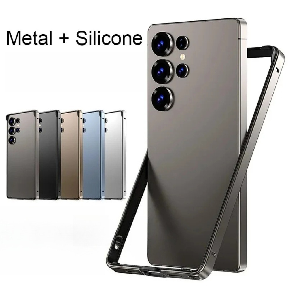 Heat Dissipation Case - Aluminium metalen frame hoesje voor Samsung