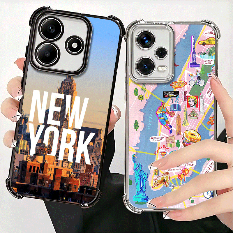 Phone Cases York - NYC New York City Zachte Telefoonhoesje