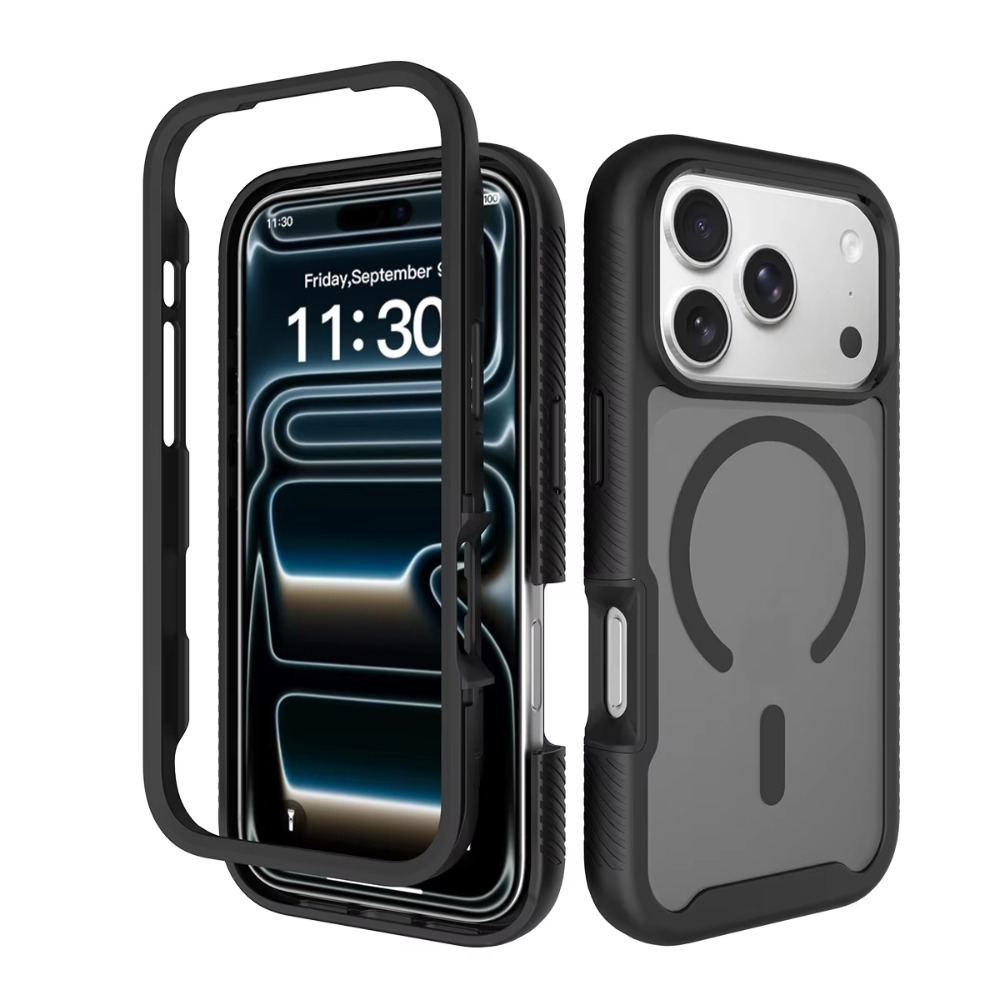 Military Grade Case - Militaire kwaliteit doorschijnende magnetische hoes voor