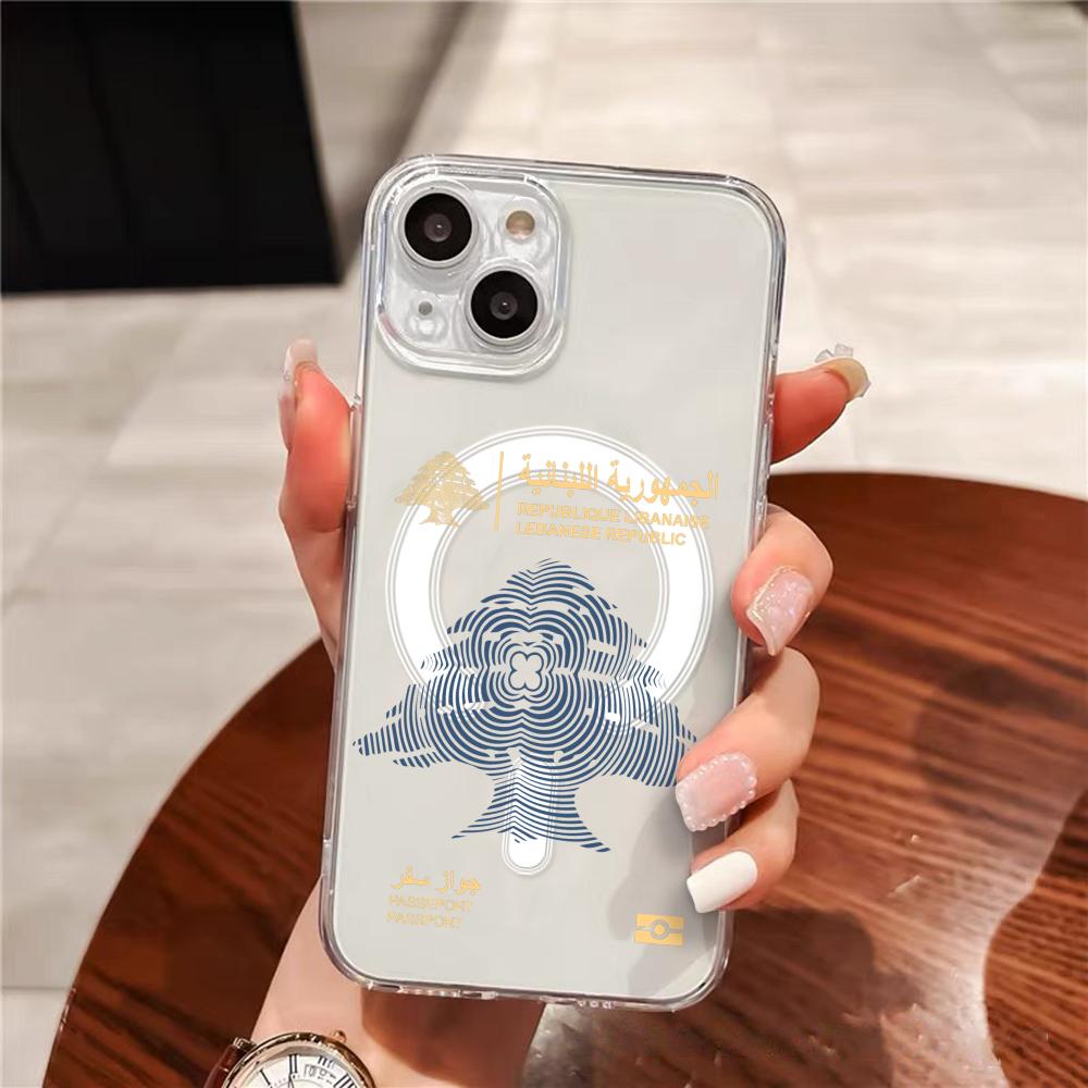 Phone Cases Lebanon - L-Lebanon Paspoort Telefoonhoesje voor iPhone 17