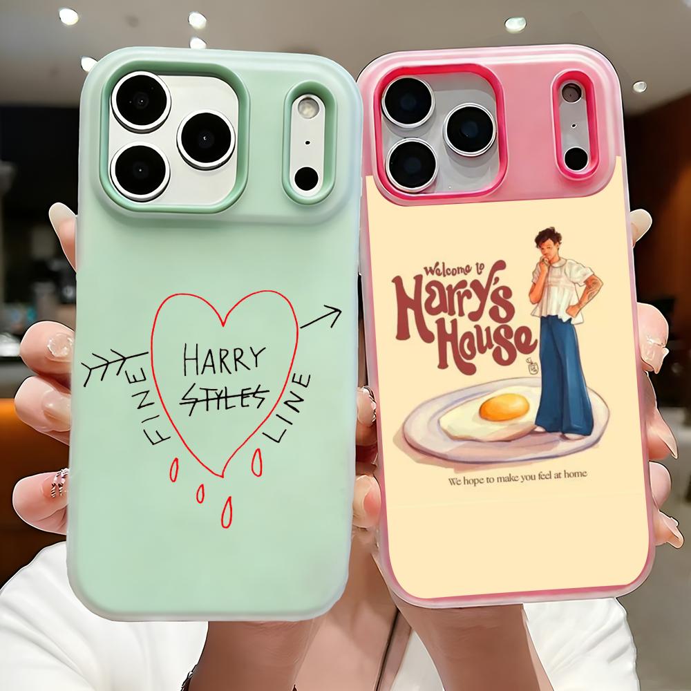 Phone Cases Transparent - Tour Music H-Harry Styles Telefoonhoesje voor
