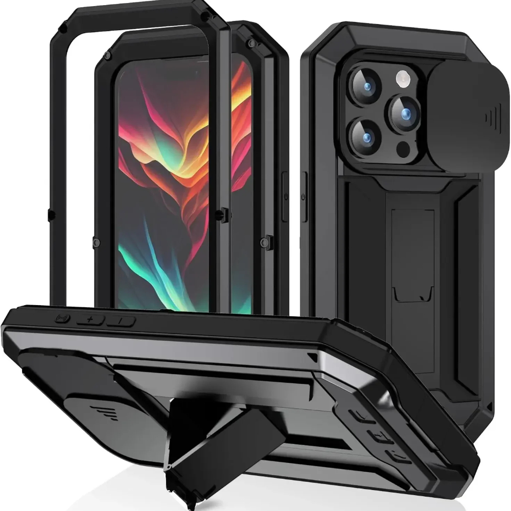 Military Grade Case - Heavy Duty robuuste metalen behuizing voor