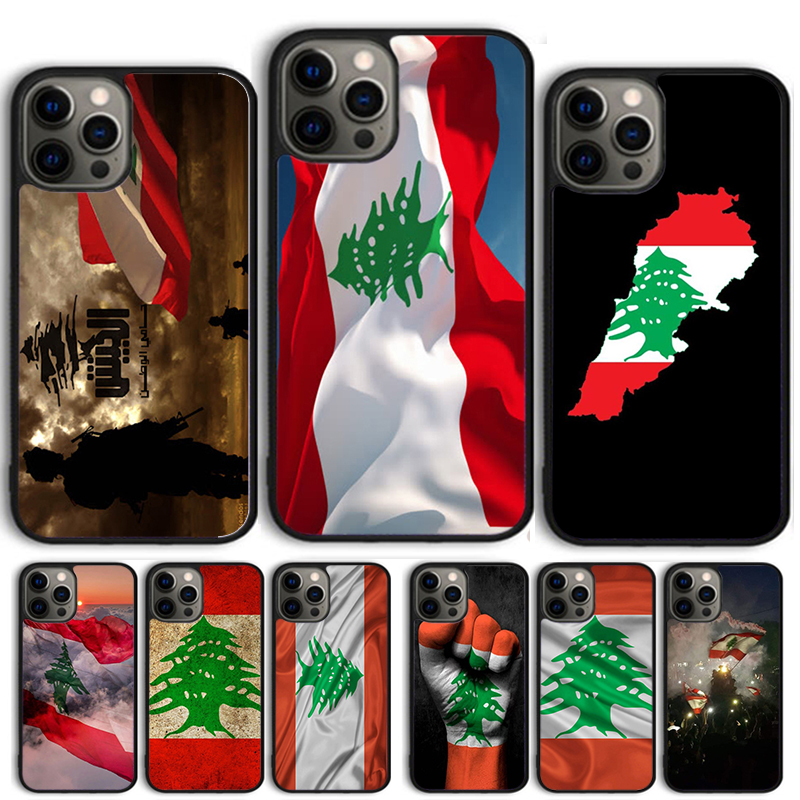Phone Cases Lebanon - Libanon Vlag Telefoon case Voor iPhone