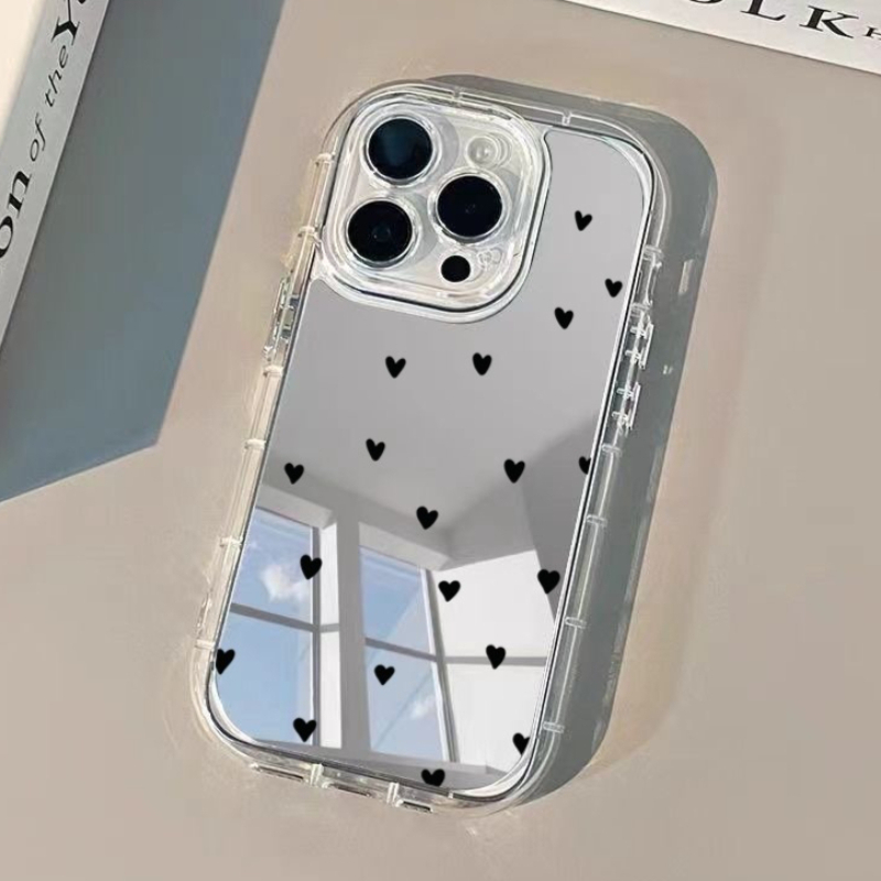 Phone Cases Best - Volledig scherm hartpatroon telefoonhoesje voor iPhone