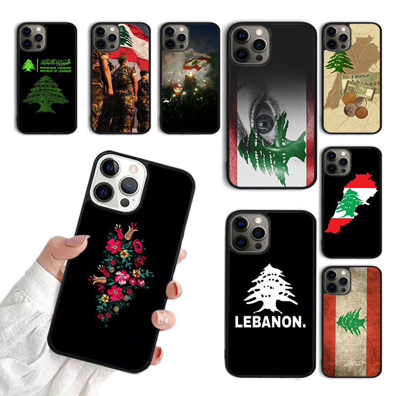 Phone Cases Lebanon - Libanon Vlag Telefoon Case Voor iPhone