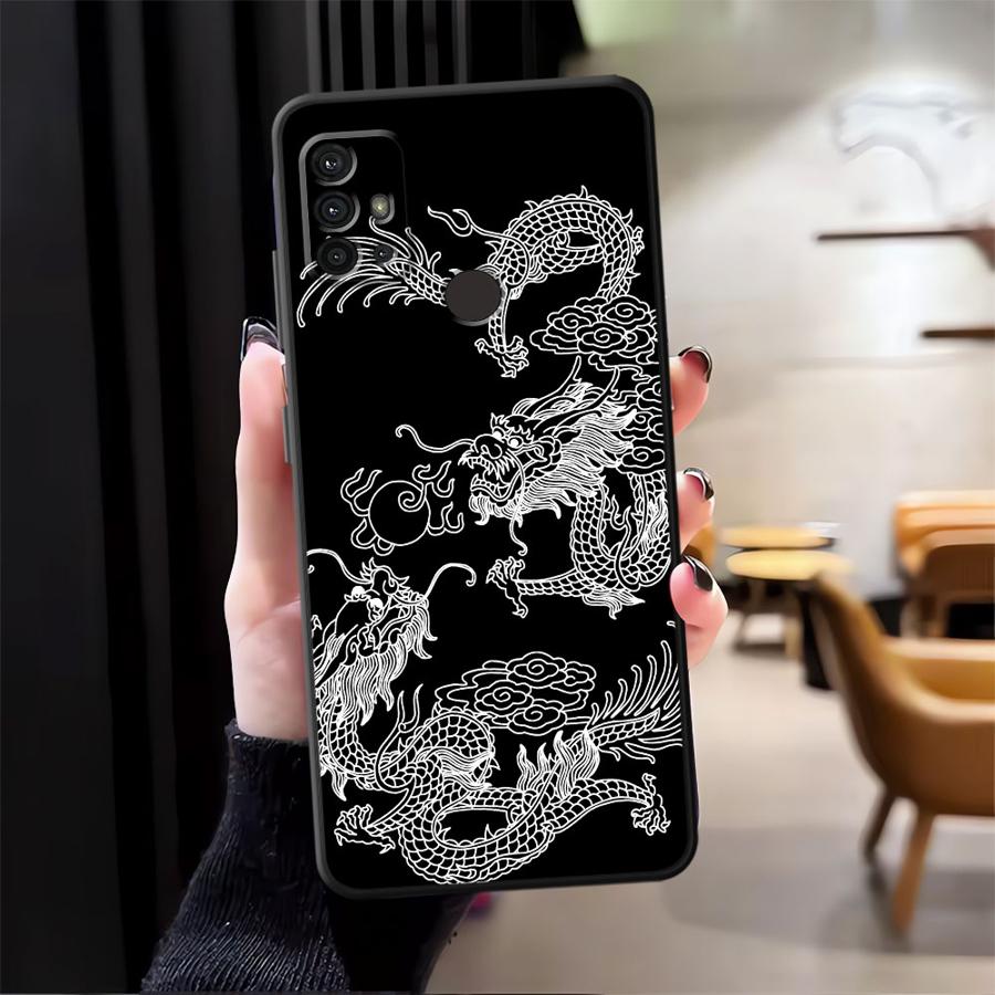 Coole Chinese Draak Soft Back  - Phone Cases Motorola recensie en prijs