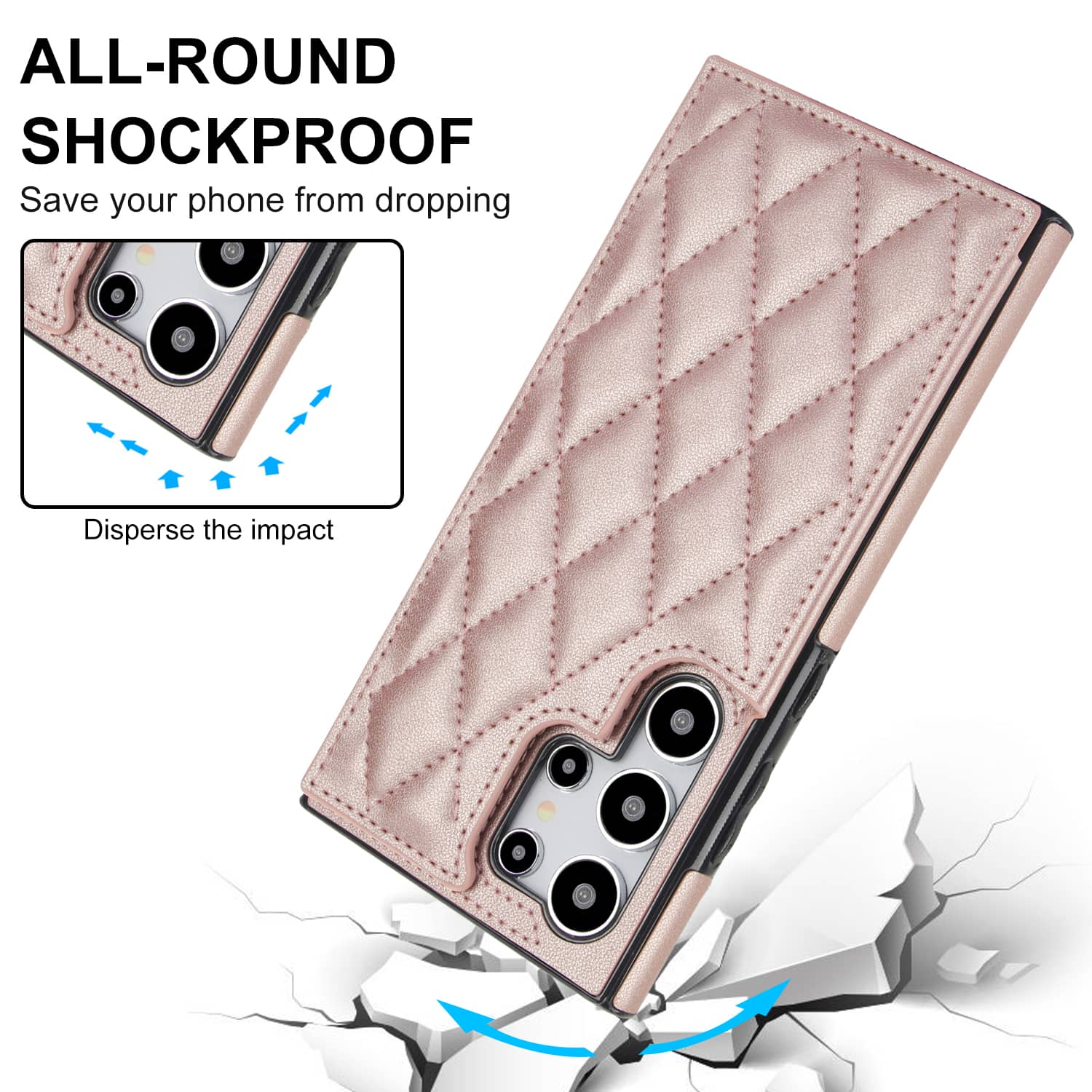 Voor Samsung Galaxy S25 Ultra  - Leather Folio Wallet Case recensie en prijs
