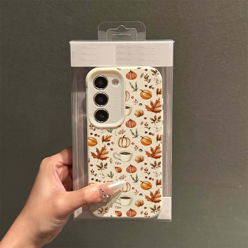 Herfst Pompoen Koffie Illustra - Phone Cases Bulk recensie en prijs