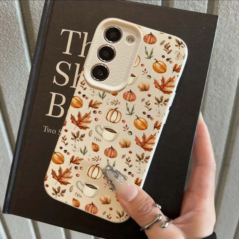 Herfst Pompoen Koffie Illustra - Phone Cases Bulk recensie en prijs
