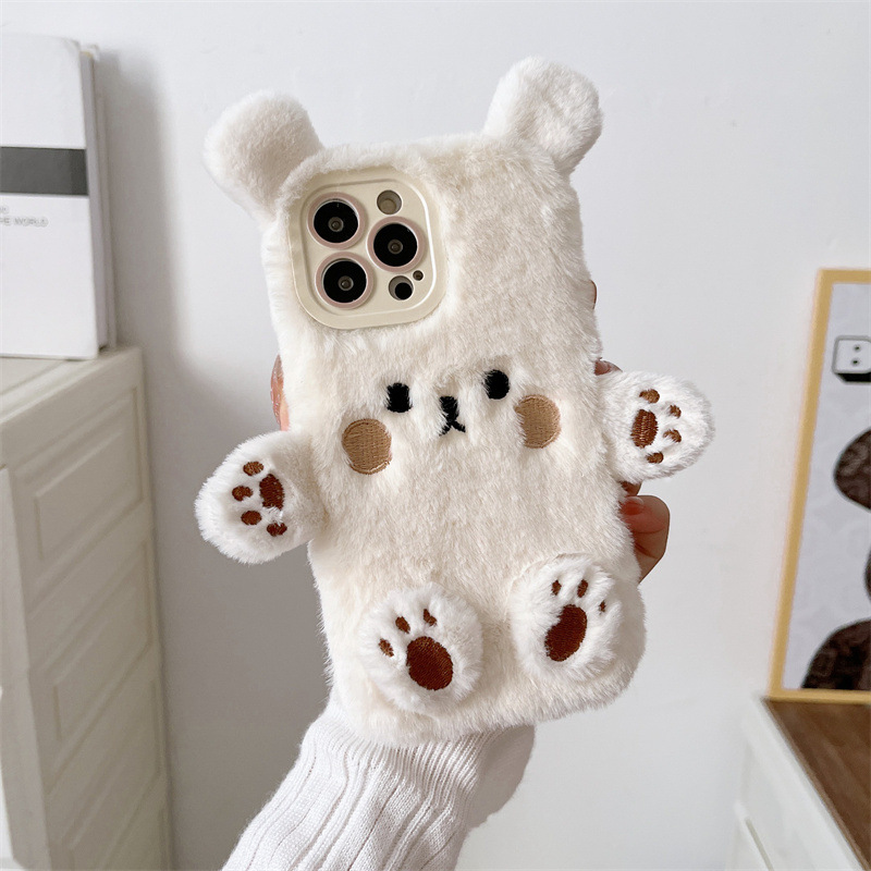 Koreaanse 3D Cartoon Beer Pluc - Phone Cases Iphone 13 recensie en prijs