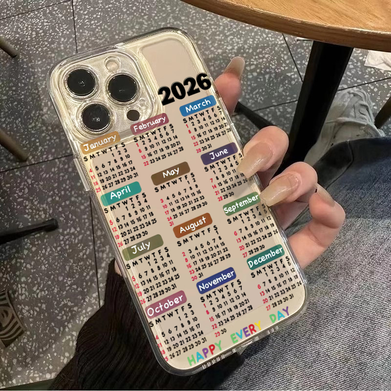 2026 Kalender Zonlicht Schilde - Phone Cases Best recensie en prijs