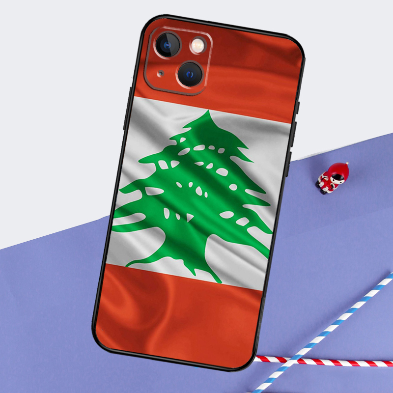 Libanon Vlag Telefoonhoesje Vo - Phone Cases Lebanon recensie en prijs