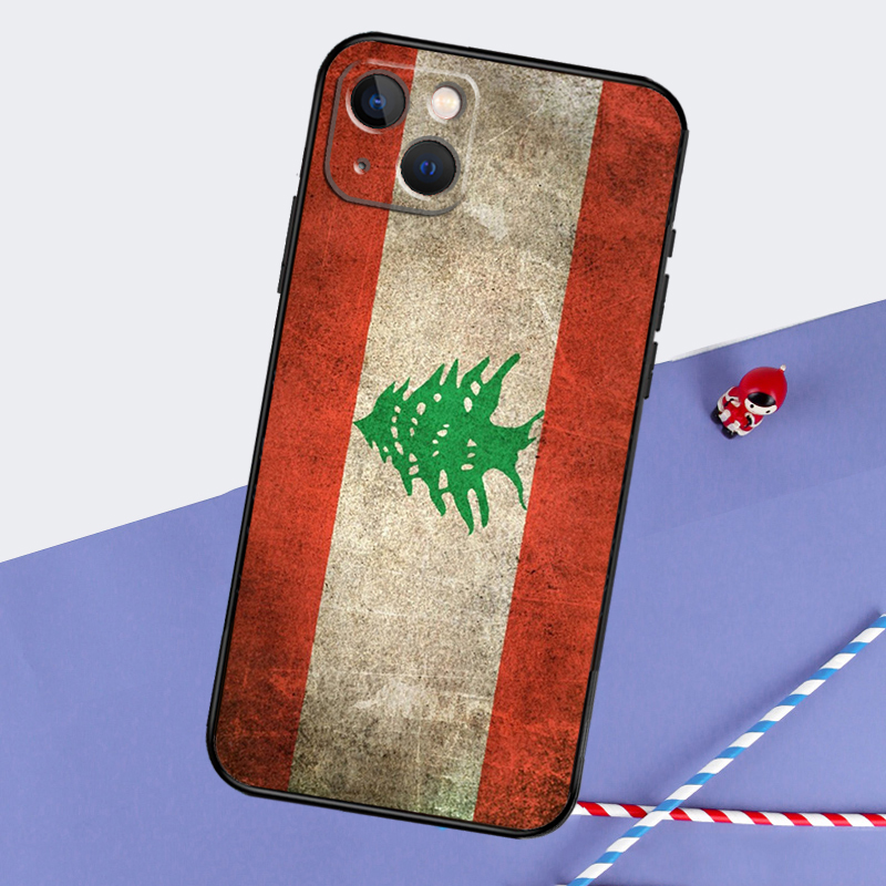 Libanon Vlag Telefoonhoesje Vo - Phone Cases Lebanon recensie en prijs
