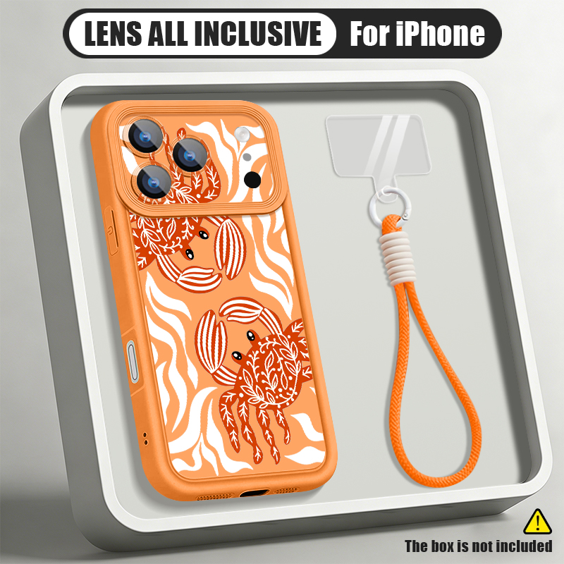Sardientjes-krab-patroon met r - Phone Cases With Straps recensie en prijs