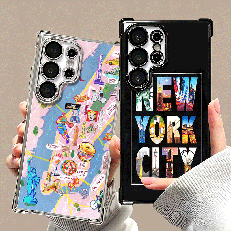 NYC New York City Zachte Telef - Phone Cases York recensie en prijs
