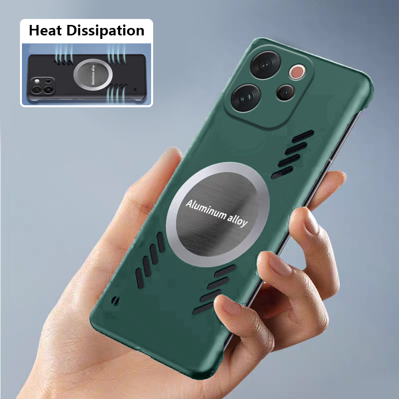 Biruiqu Voor VIVO V70 Bezel-lo - Heat Dissipation Case recensie en prijs