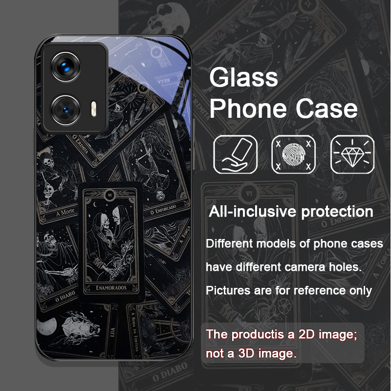 Vintage Gotische Tarotkaarten  - Phone Cases Motorola recensie en prijs