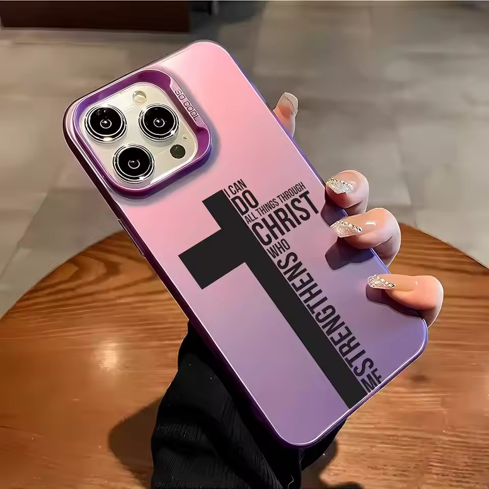 Anti-vingerafdruk Cross Bible  - Phone Cases Popular recensie en prijs