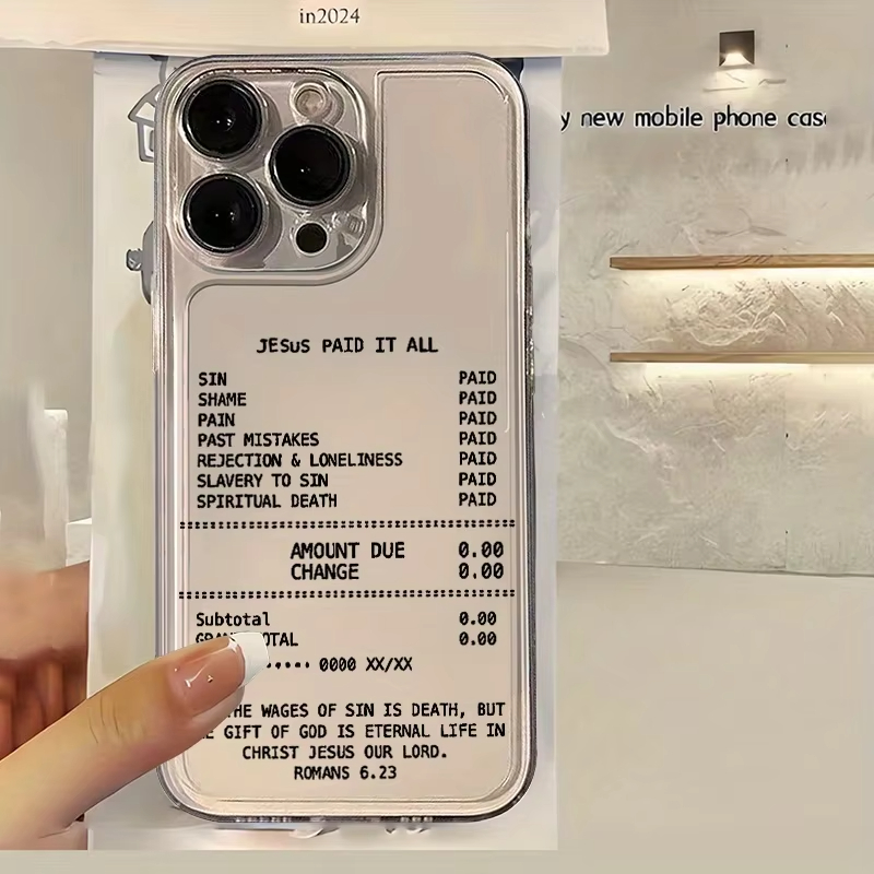 Jesus betaalde het allemaal Te - Phone Cases Jesus recensie en prijs