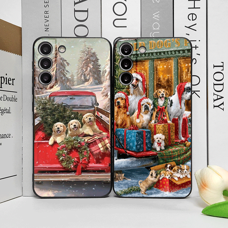 Kerst Vrachtwagens Cartoon Hon - Phone Cases Motorola recensie en prijs