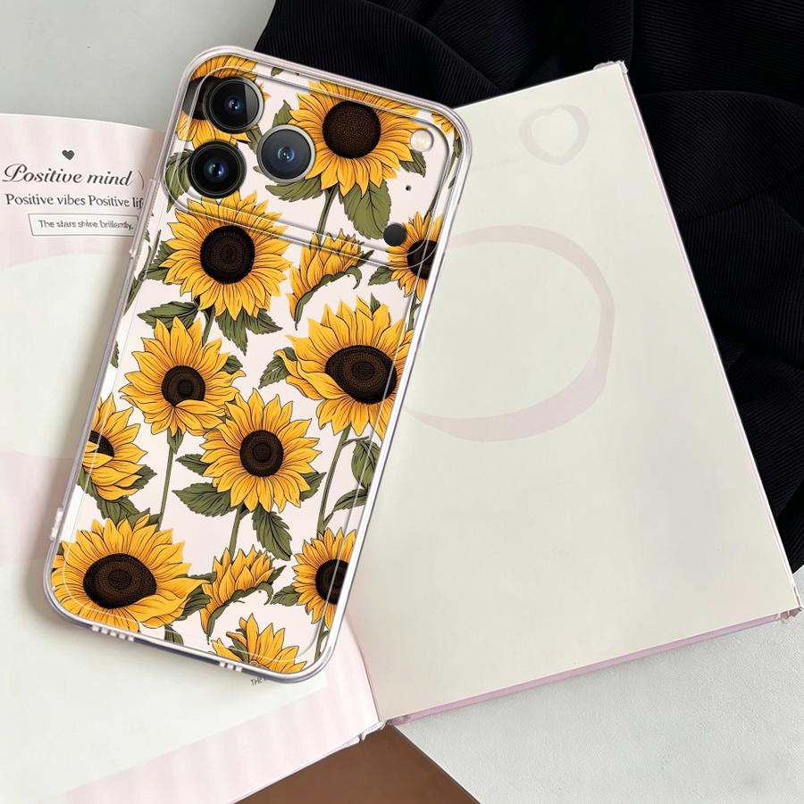 Schattig zonnebloempatroon hoe - Phone Cases Popular recensie en prijs