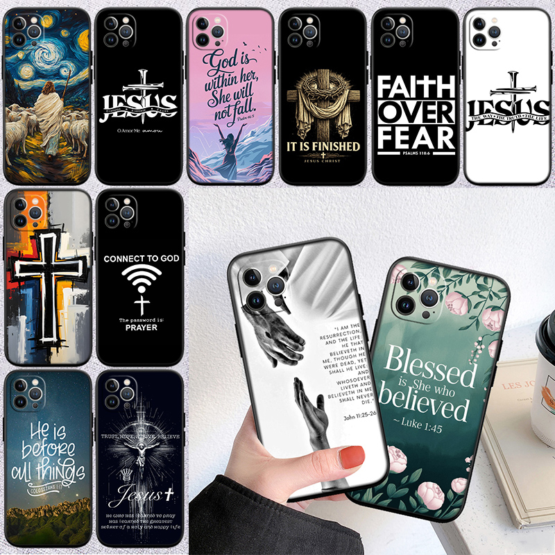 IM11 Bijbelvers Jezus Christus - Phone Cases Jesus recensie en prijs