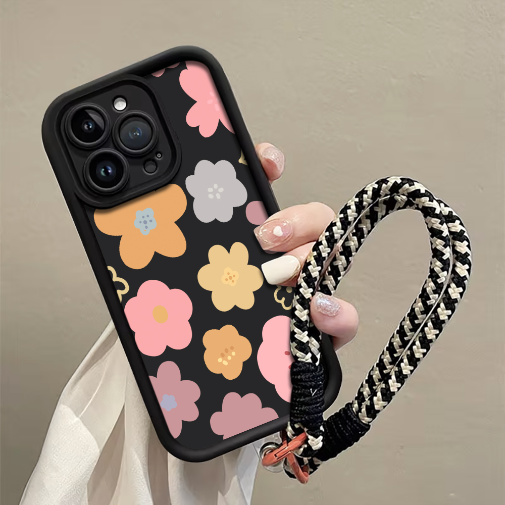 Macaron Bloemen Bandje Telefoo - Phone Cases With Straps recensie en prijs