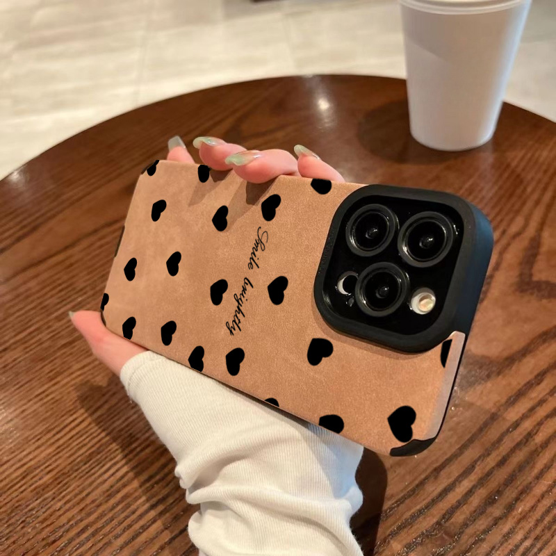 Nieuwe luxe zwarte liefde hart - Phone Cases Best recensie en prijs