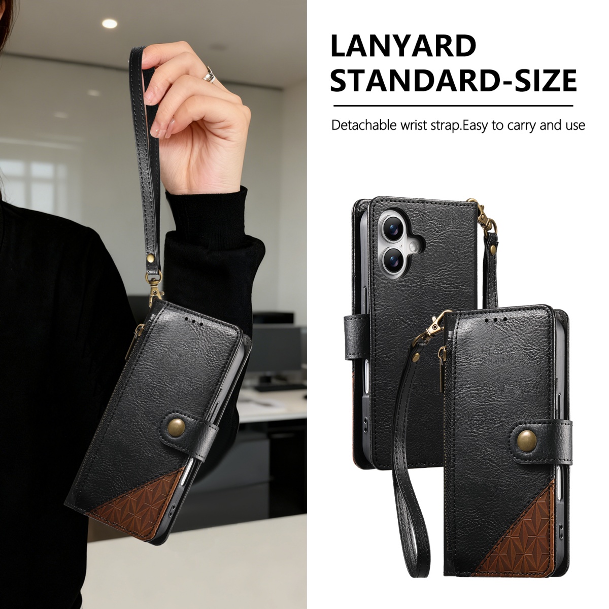 PU Lederen Rits Polsbandje Fli - Flip Leather Case recensie en prijs