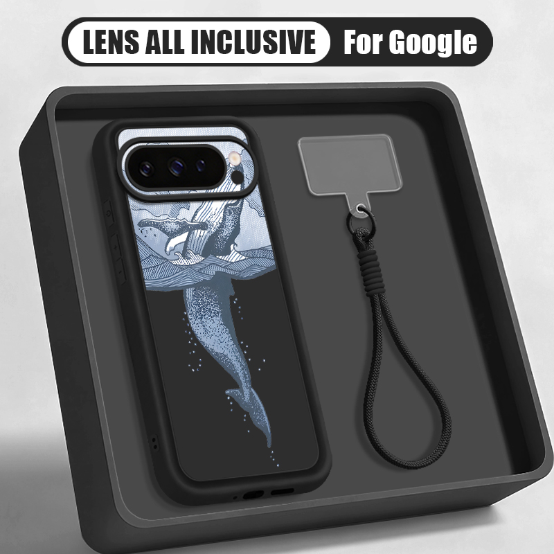 Humpbackwalvis print polsbandj - Phone Cases With Straps recensie en prijs