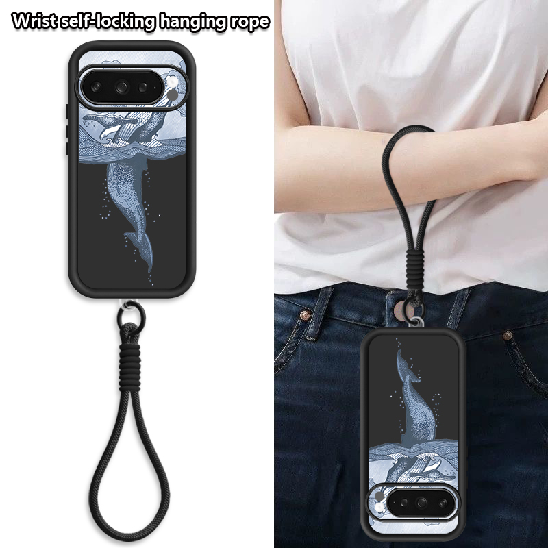 Humpbackwalvis print polsbandj - Phone Cases With Straps recensie en prijs