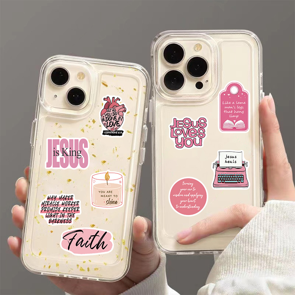 50/100PCS Roze Bijbel Jezus Gr - Phone Cases Jesus recensie en prijs