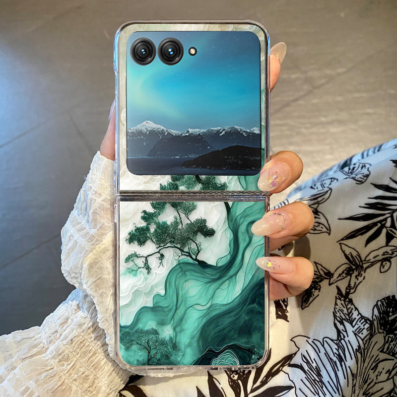 Blauwe Bloemen Bos Print Telef - Phone Cases Motorola recensie en prijs