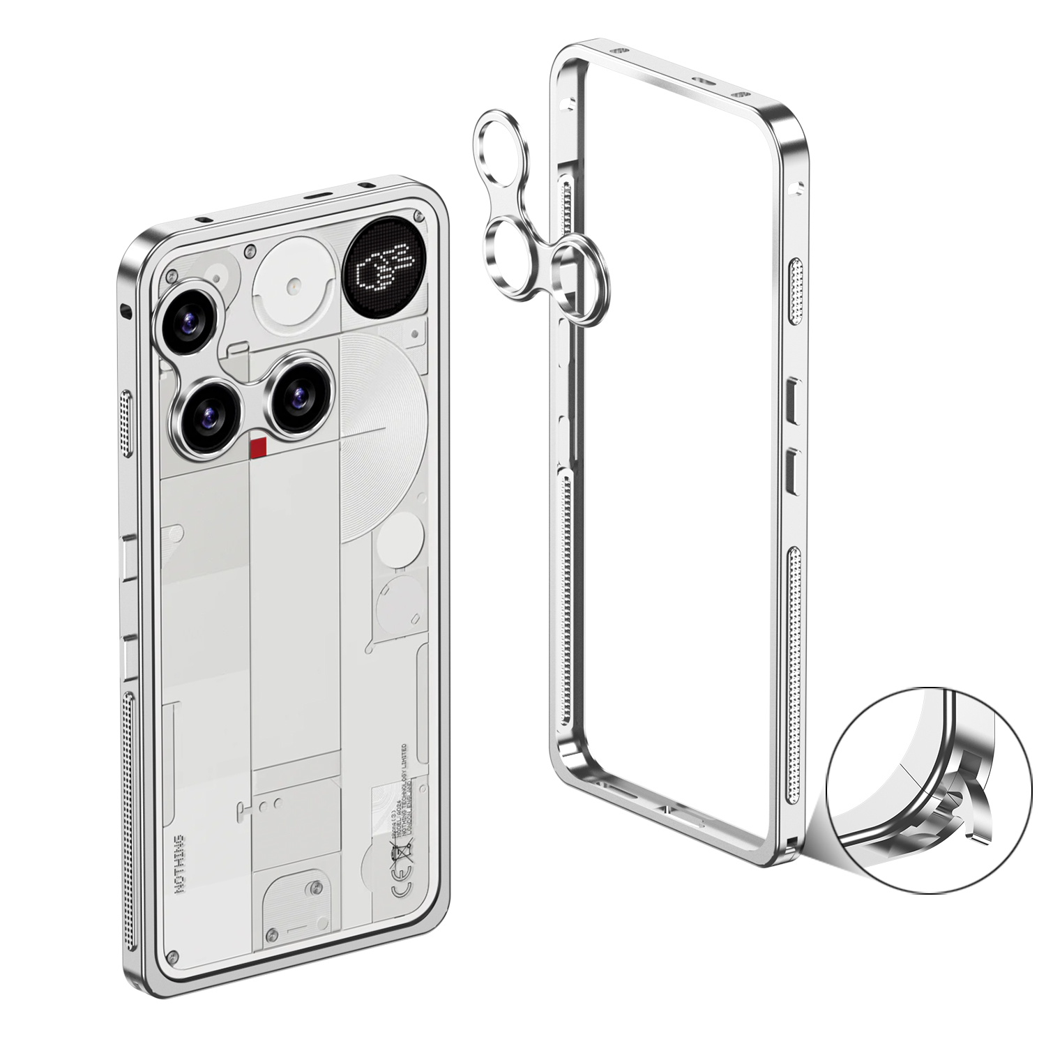 Aluminium Frame Telefoon Case  - Heat Dissipation Case recensie en prijs