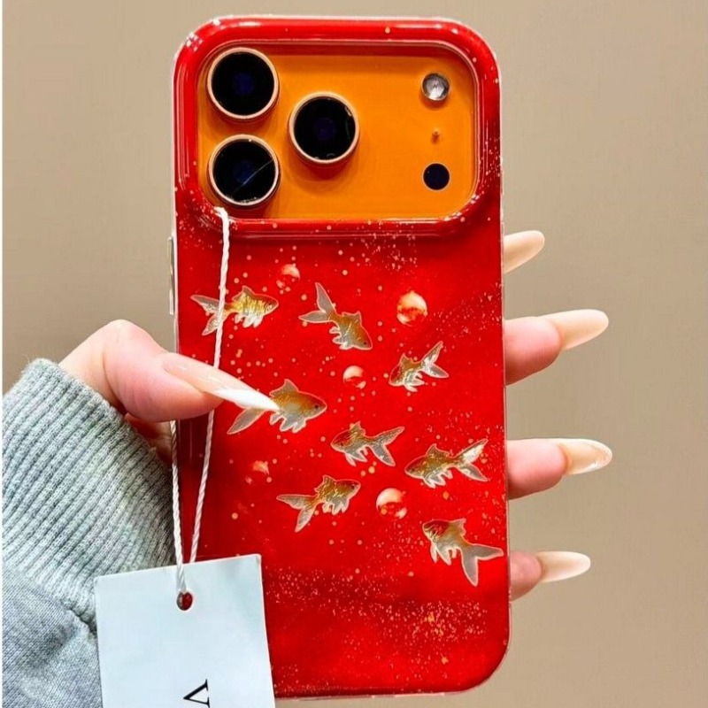 Geluksbrenger Rode Glitter Gou - Phone Cases Redbubble recensie en prijs
