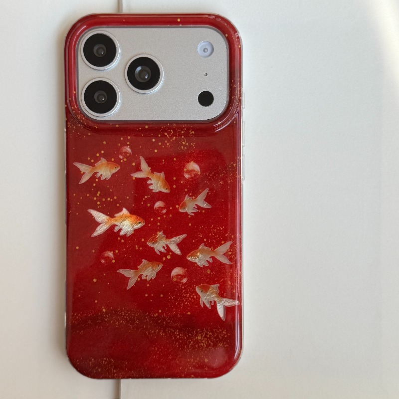 Geluksbrenger Rode Glitter Gou - Phone Cases Redbubble recensie en prijs