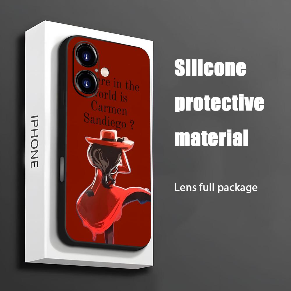 Hot Carmen Sandiego Cartoon Te - Phone Cases Popular recensie en prijs
