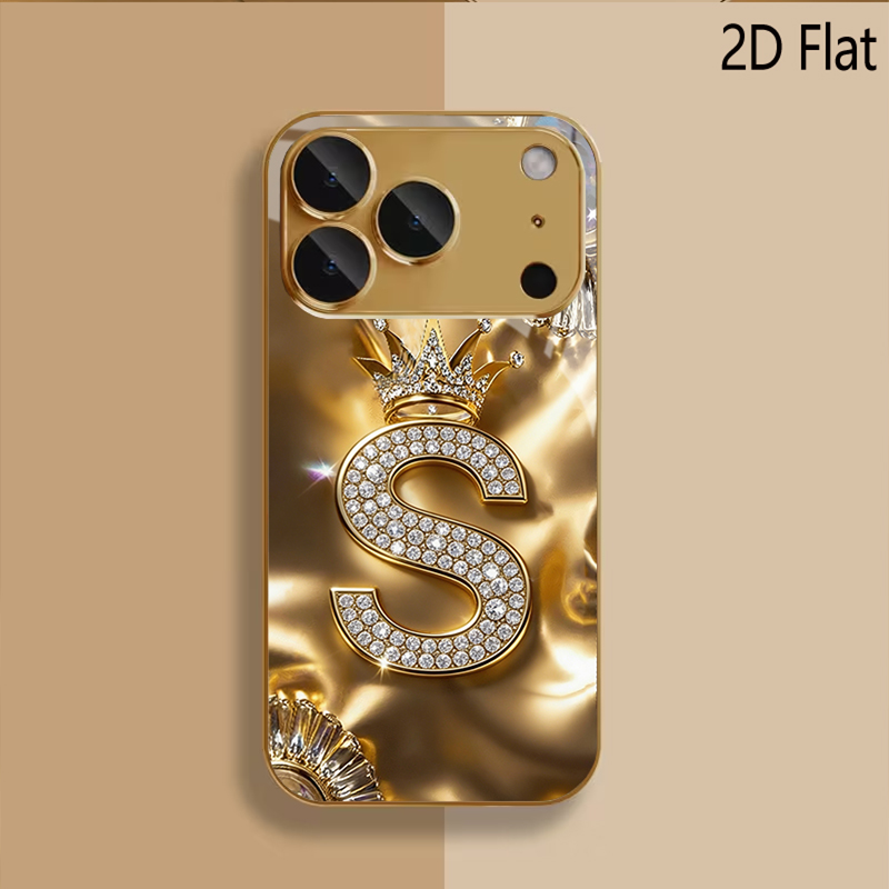 Crown S Patroon gehard glas on - Phone Cases With Camera Cover recensie en prijs
