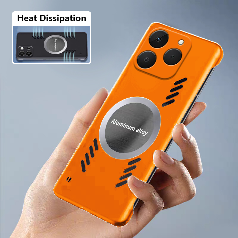 Biruiqu hoesje voor Realme 15T - Heat Dissipation Case recensie en prijs