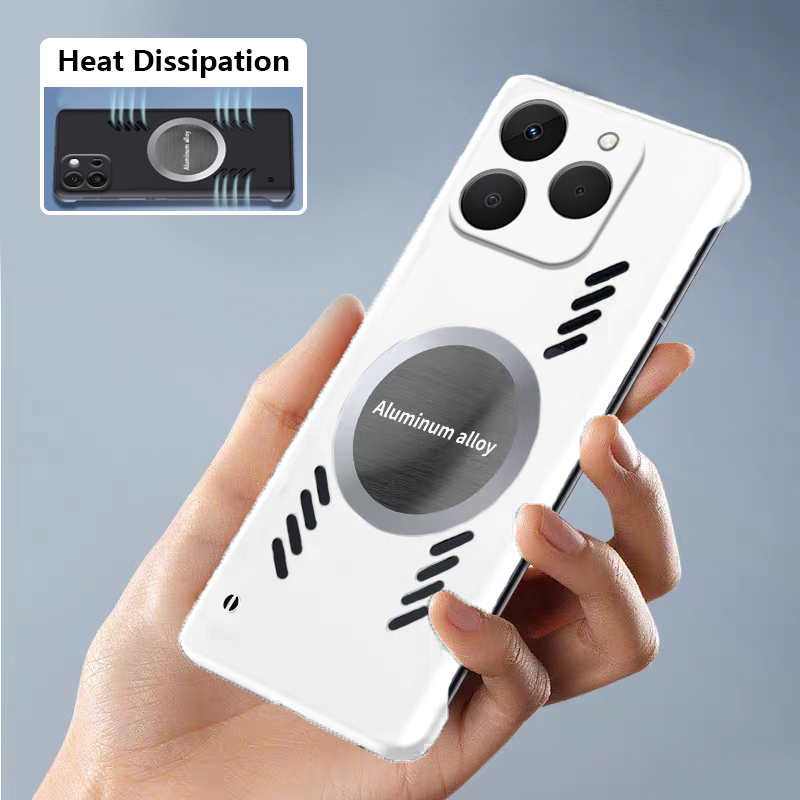 Biruiqu hoesje voor Realme 15T - Heat Dissipation Case recensie en prijs