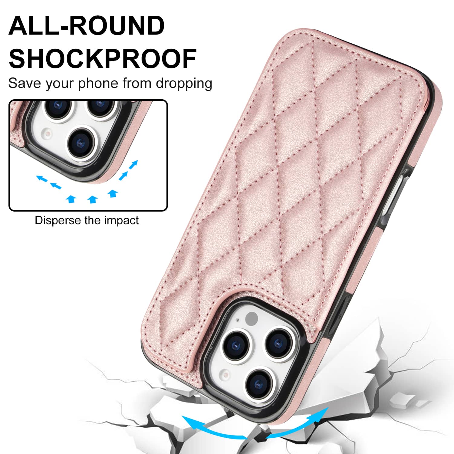 Voor Iphone 16 Pro Max Iphone  - Leather Folio Wallet Case recensie en prijs