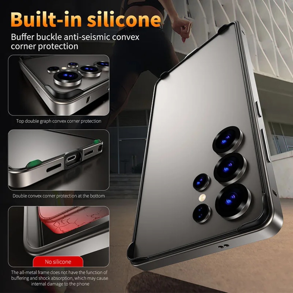 Aluminium metalen frame hoesje - Heat Dissipation Case recensie en prijs