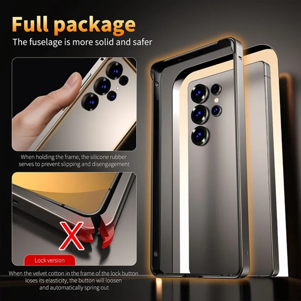 Aluminium metalen frame hoesje - Heat Dissipation Case recensie en prijs